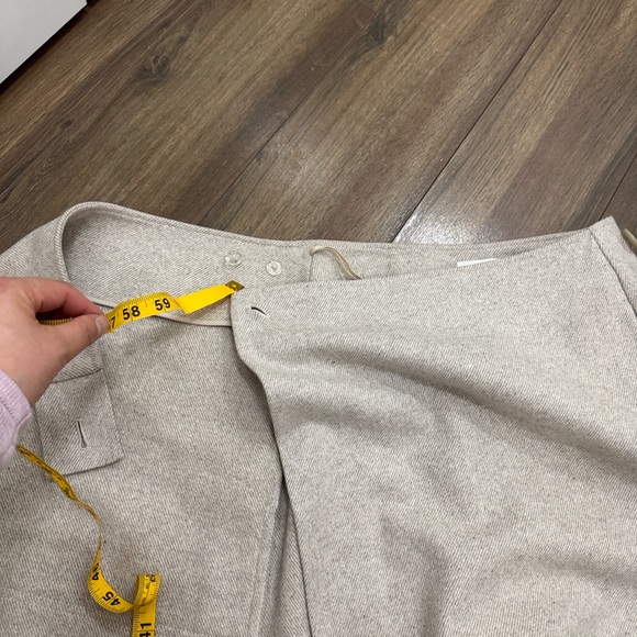 COS wool Cream Women's Skirt - Picture 15 of 16